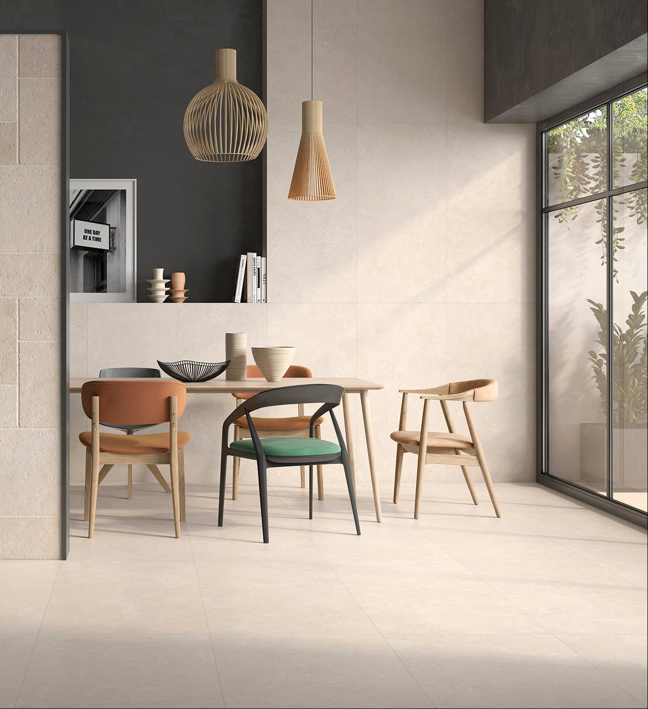 Stone Effect Floor Tiles