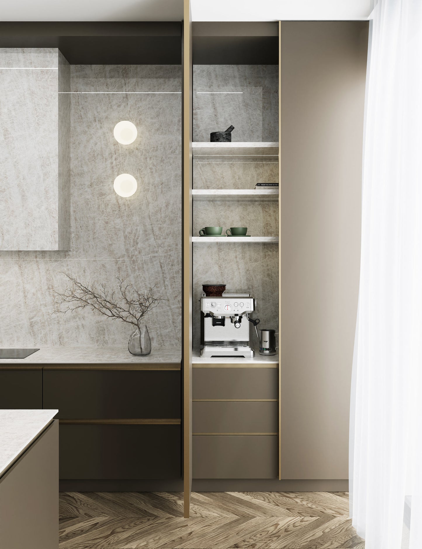 Marmi Quarzite Taj Mahal Bookmatched (Lappato Matte)