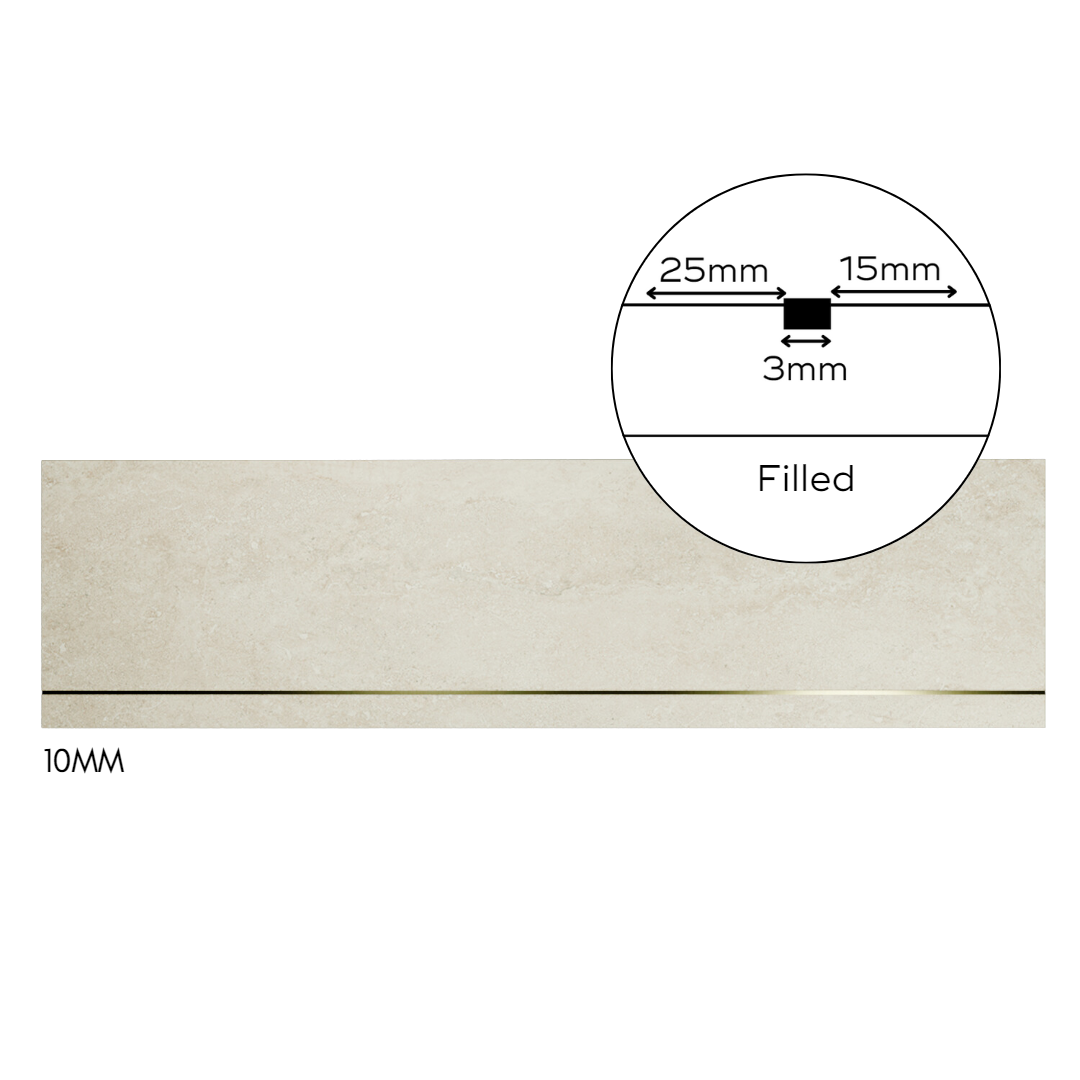 Bespoke Tile Step Fabrication - Mitre & Glued "Reinforced Mitre" Profile (over 70mm lip height)