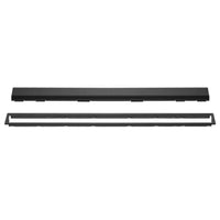 Schluter Kerdi-Line A Solid Design 19MM Frame Matt Graphite Stainless Steel Drain and Grate