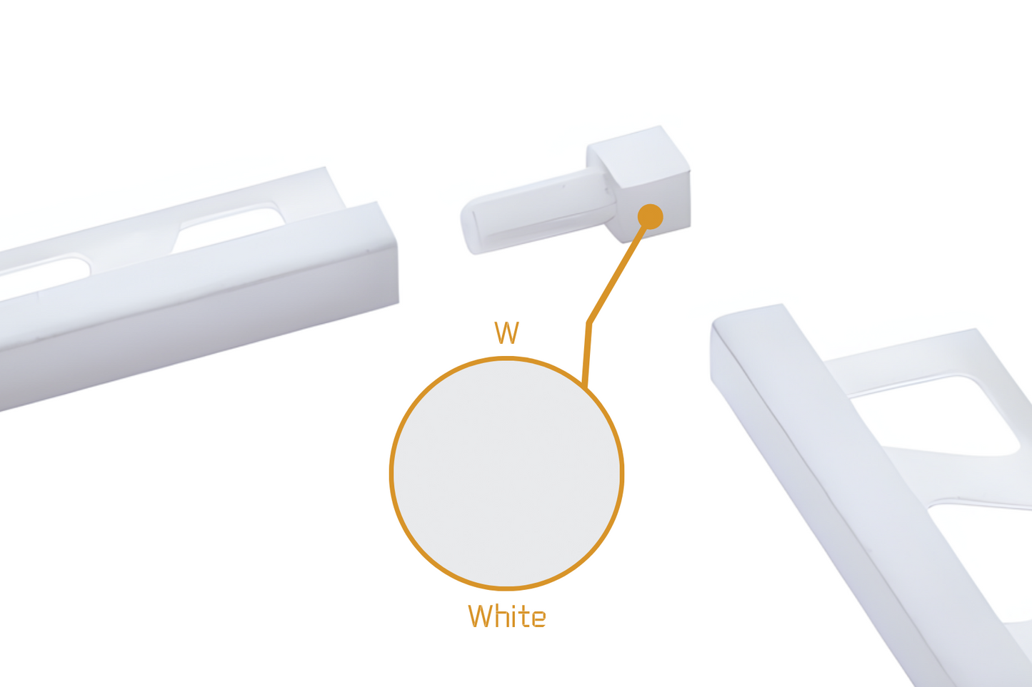 Schluter Quadec Q - Die Cast Internal/External Corner Powder Coated Aluminium