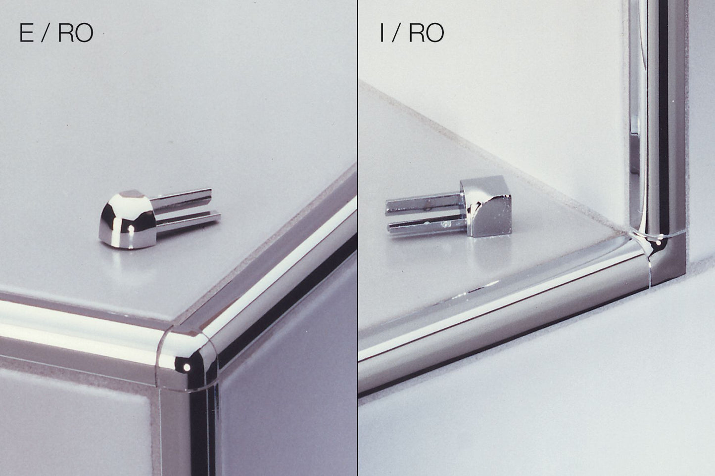 Schluter Rondec RO - Internal Corner Chrome Finished Brass