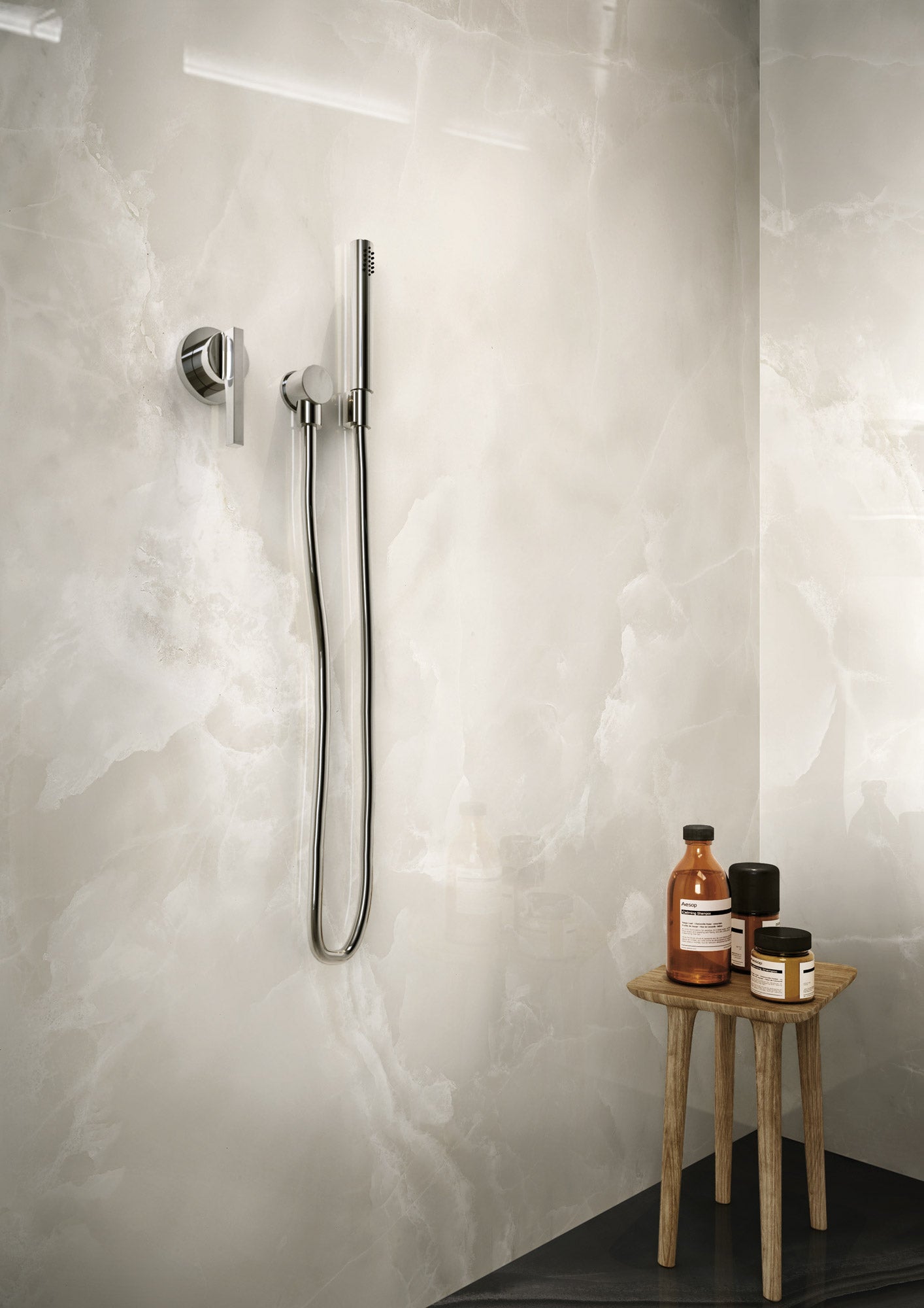 Onici Cloudy White (Glossy)