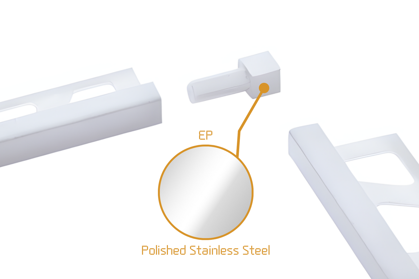Schluter Quadec Q - Solid Internal/External Corner Stainless Steel