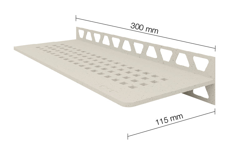 Schluter Shelf W S1 Wave Design