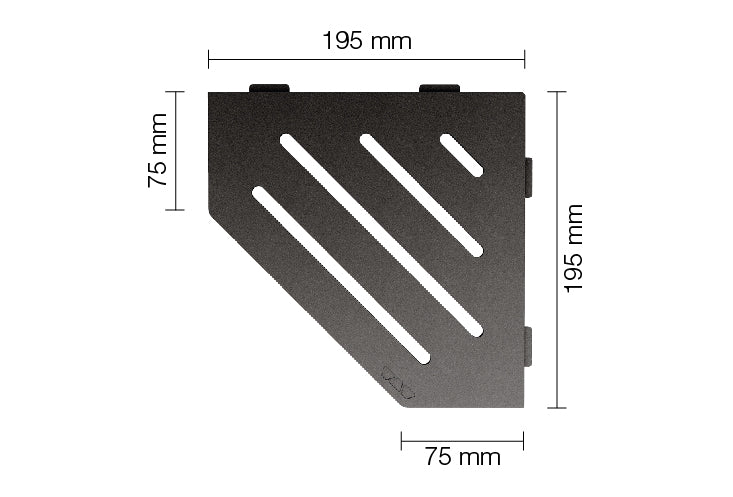Schluter Shelf E S2 Wave Design