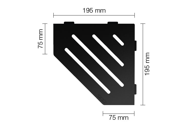 Schluter Shelf E S2 Wave Design