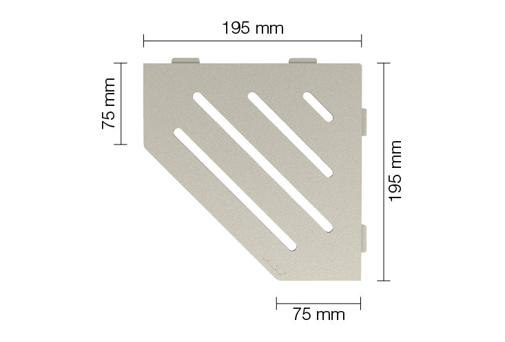 Schluter Shelf E S2 Wave Design