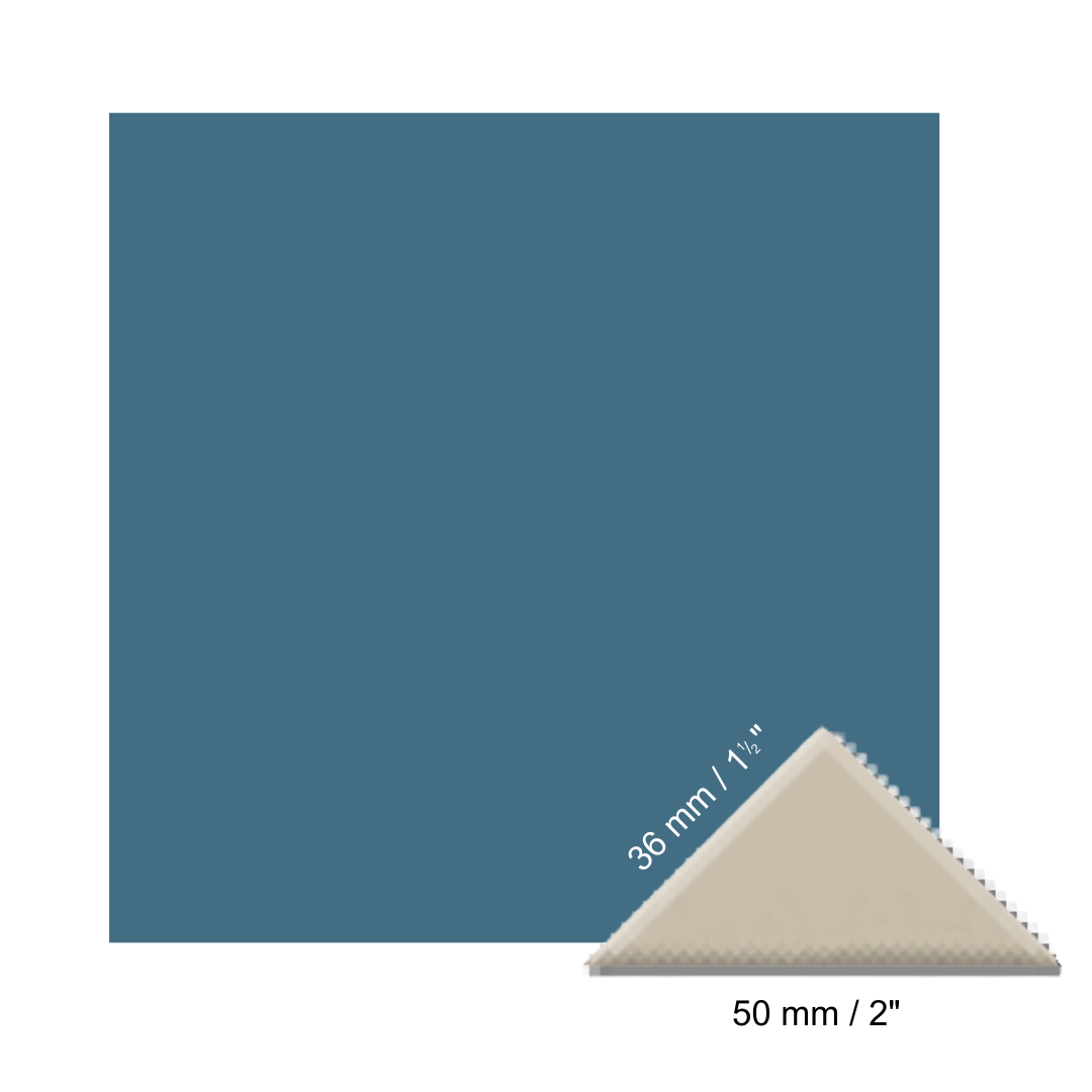 Triangles - Pugin Blue