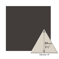 Equilateral Triangles - Black