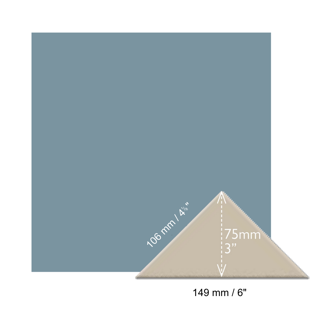 Triangles - Blue