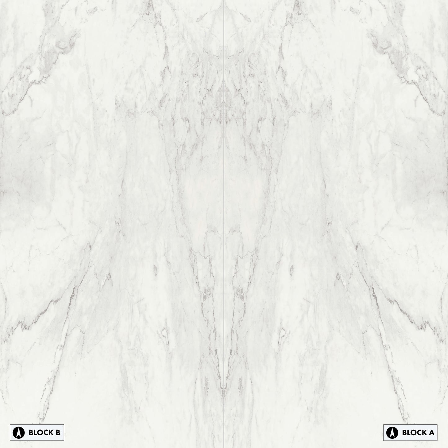 Marmi Marble Calacatta Bookmatched (Glossy)