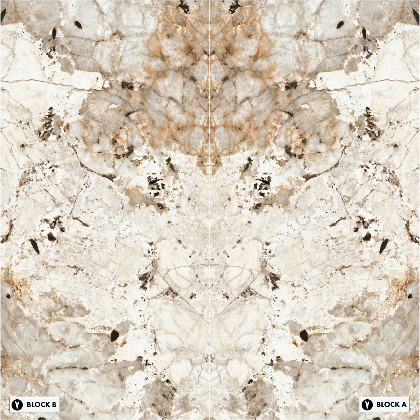 Marmi Tundra Bookmatched (Matte)