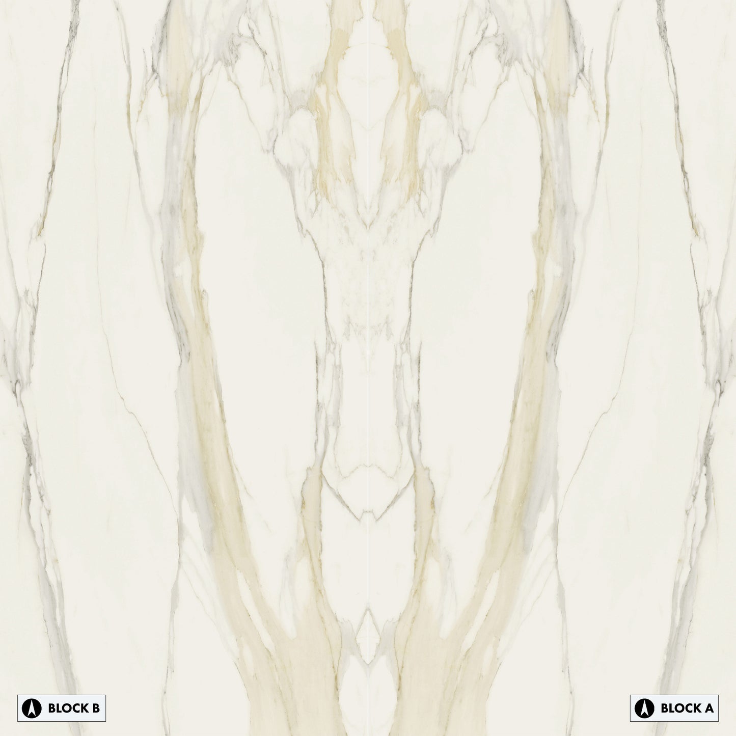 Marmi Calacatta Gold Bookmatch (Glossy)
