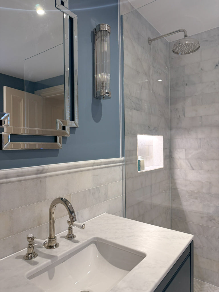 Alpi Carrara Marble Honed Dado