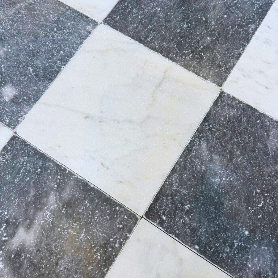 Nero Gris Marble Tumbled