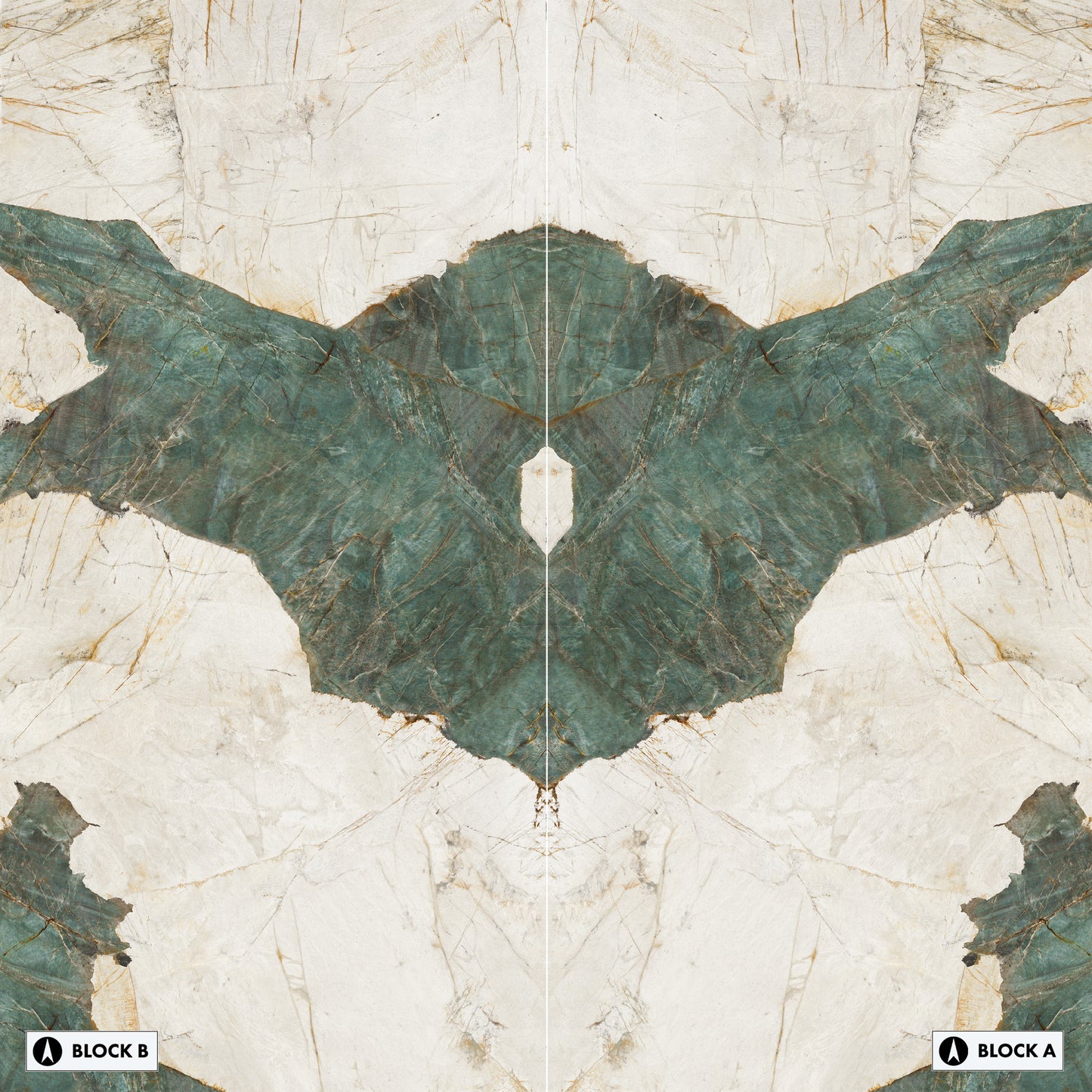 Marmi Aqua Bookmatched (Matte)