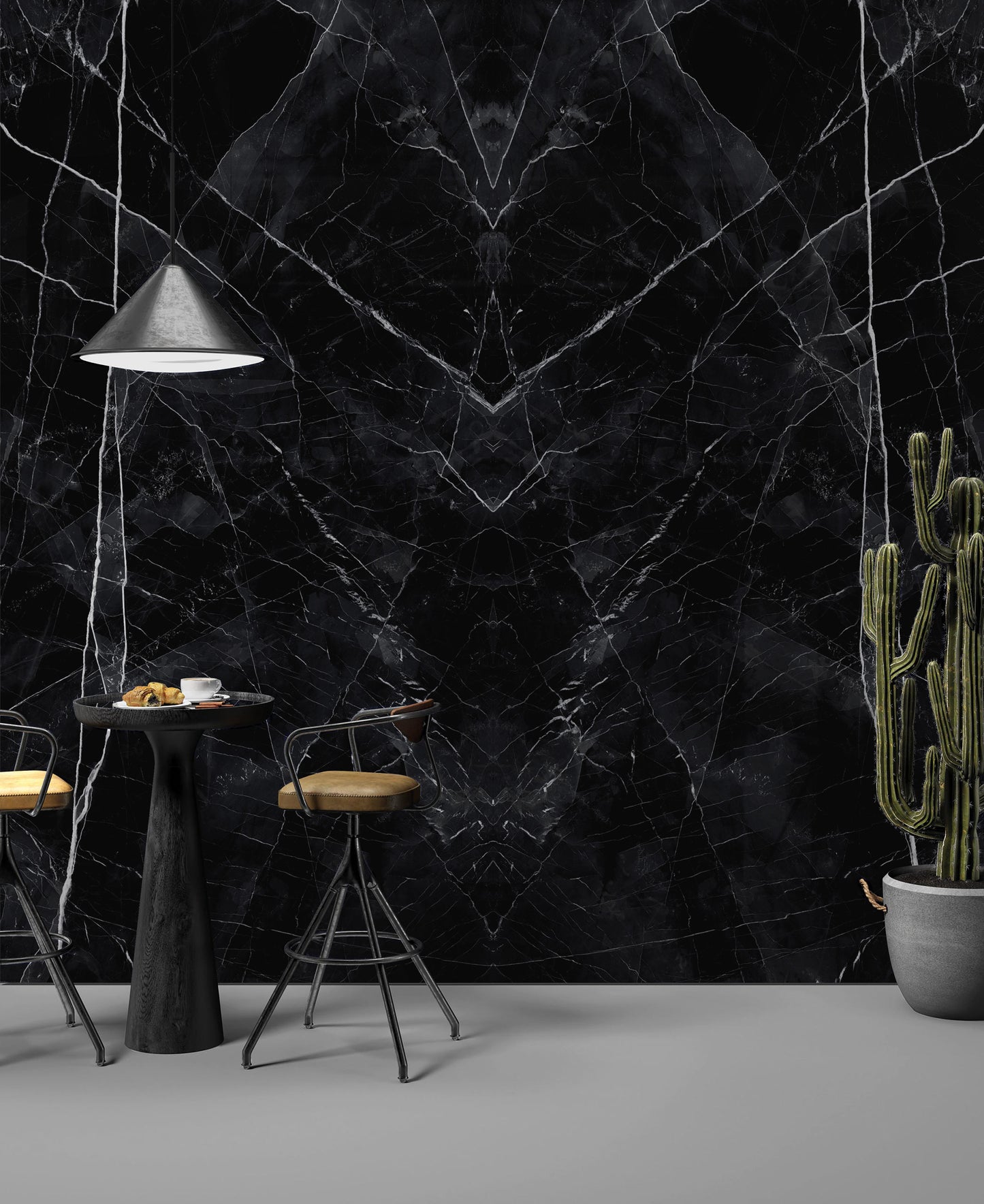 Marmi Calacatta Black Bookmatched (Full Lappato)