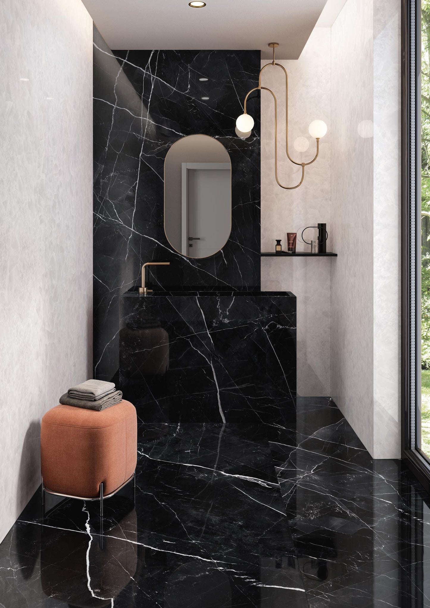 Marmi Calacatta Black (Naturale)