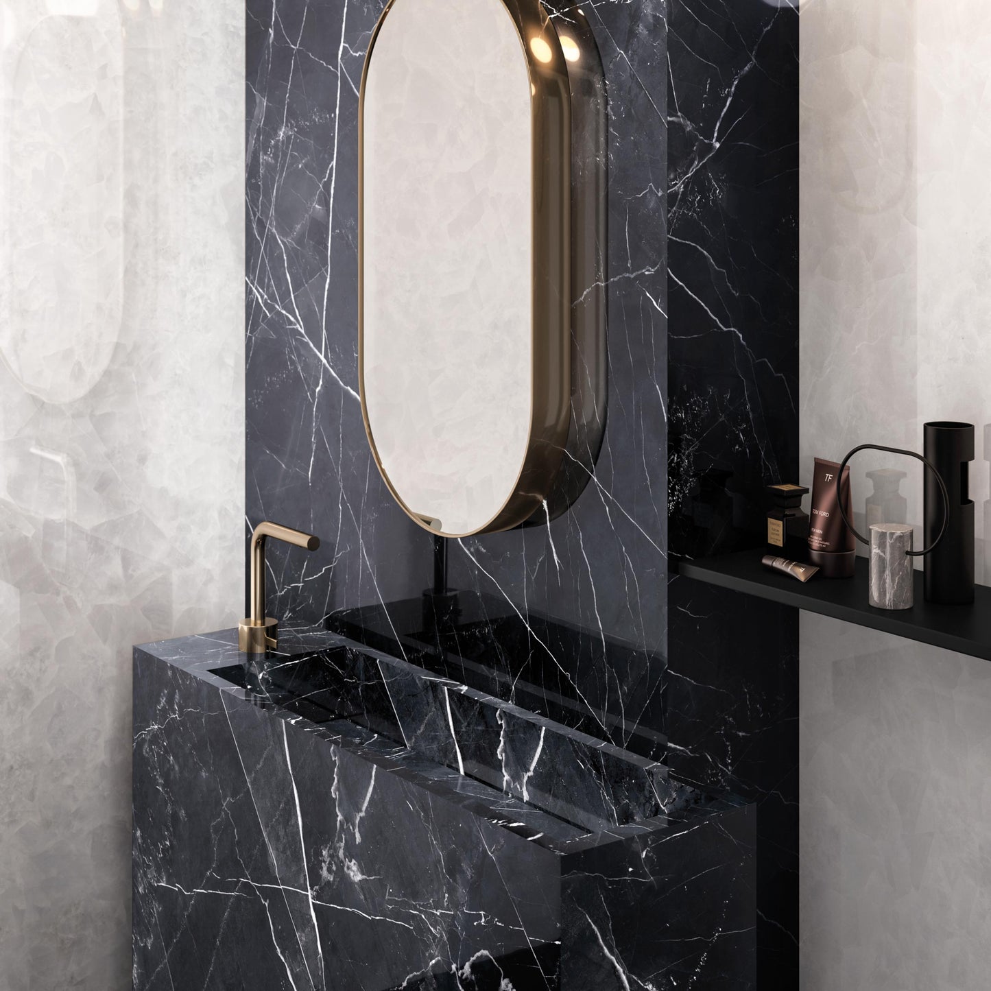 Marmi Calacatta Black (Naturale)