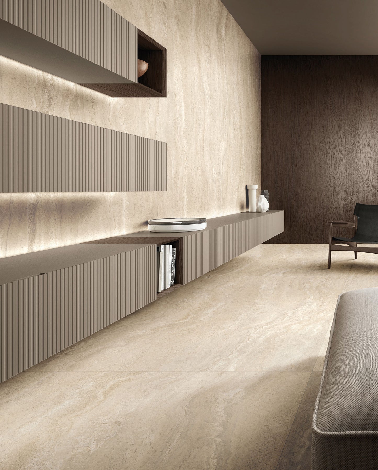 Pietre Gold Travertine (Matte Silk)