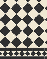 Cotswolds Daylesford Black & White Mosaic