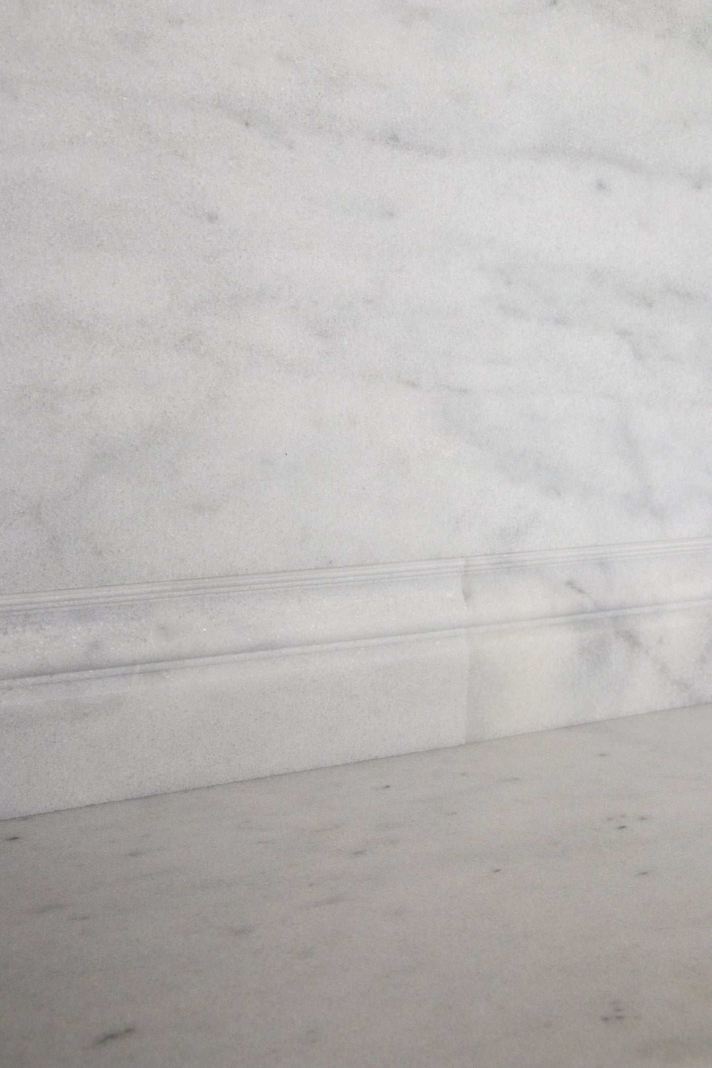 Alpi Carrara Marble Honed Skirting