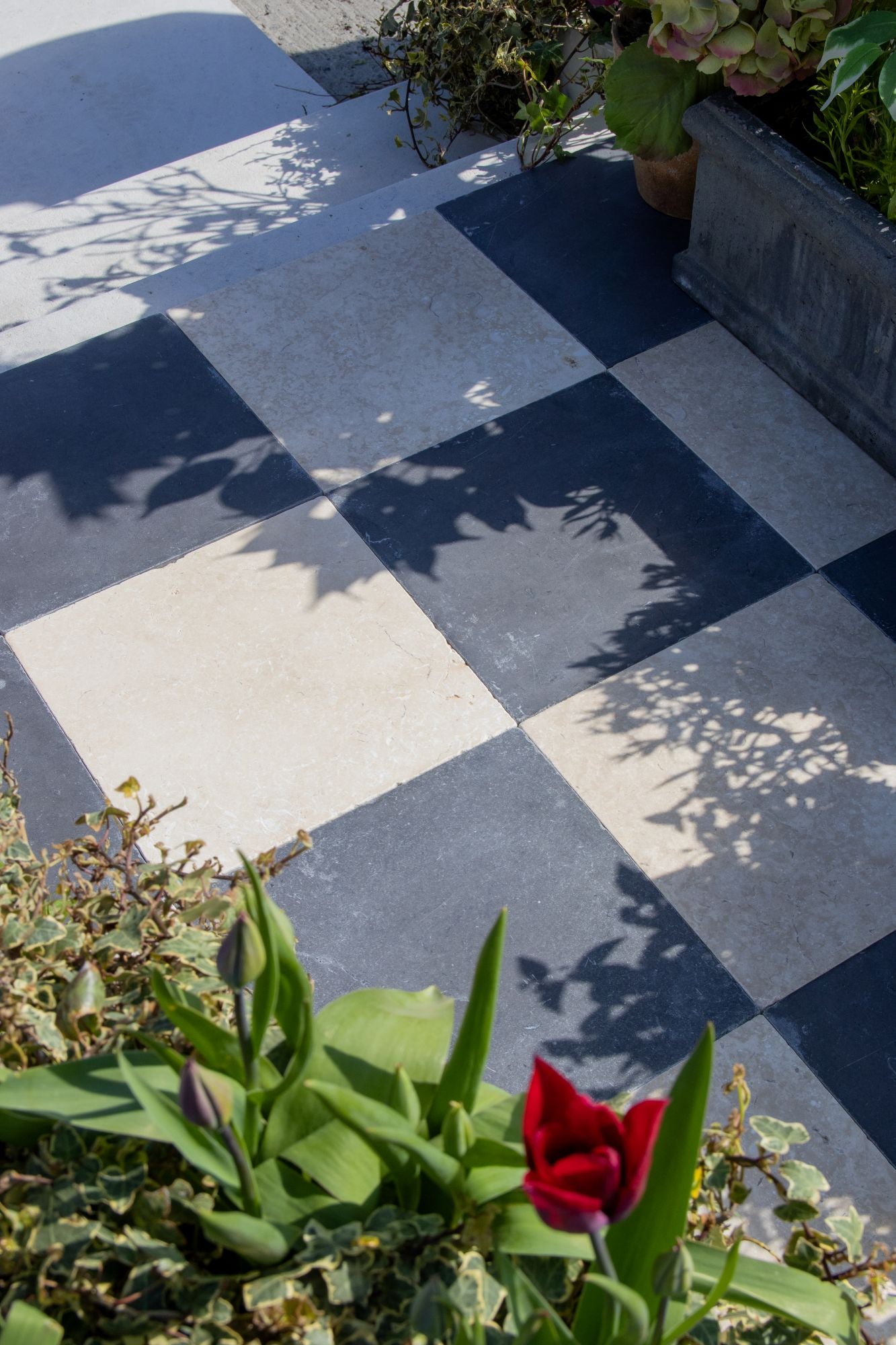 Elsham Limestone Tumbled Finish Square