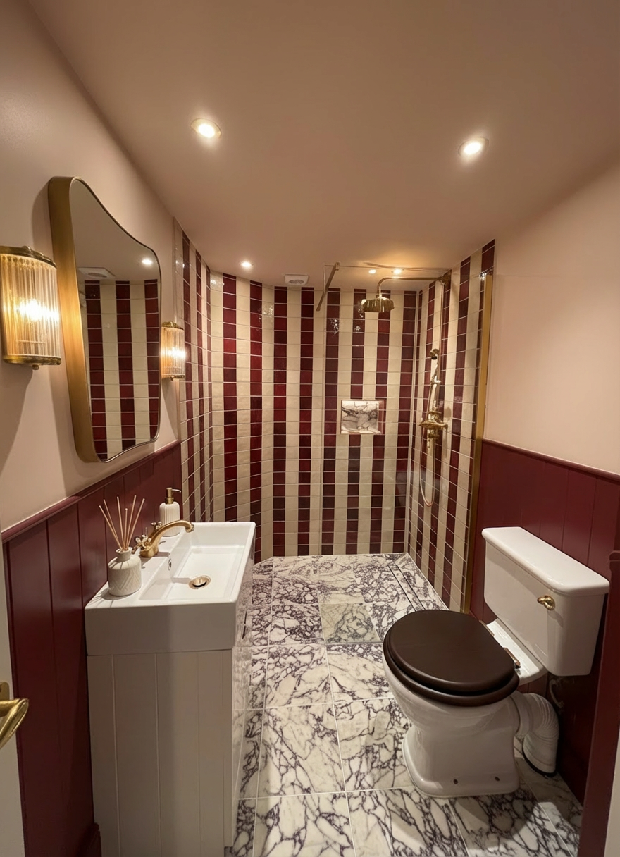 Calacatta Viola Marble Honed Tile