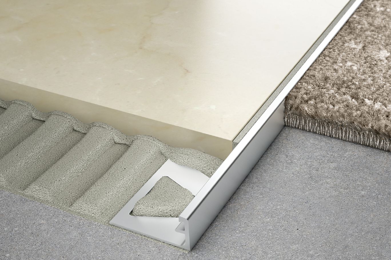 Schluter Schiene ES (Stainless Steel)