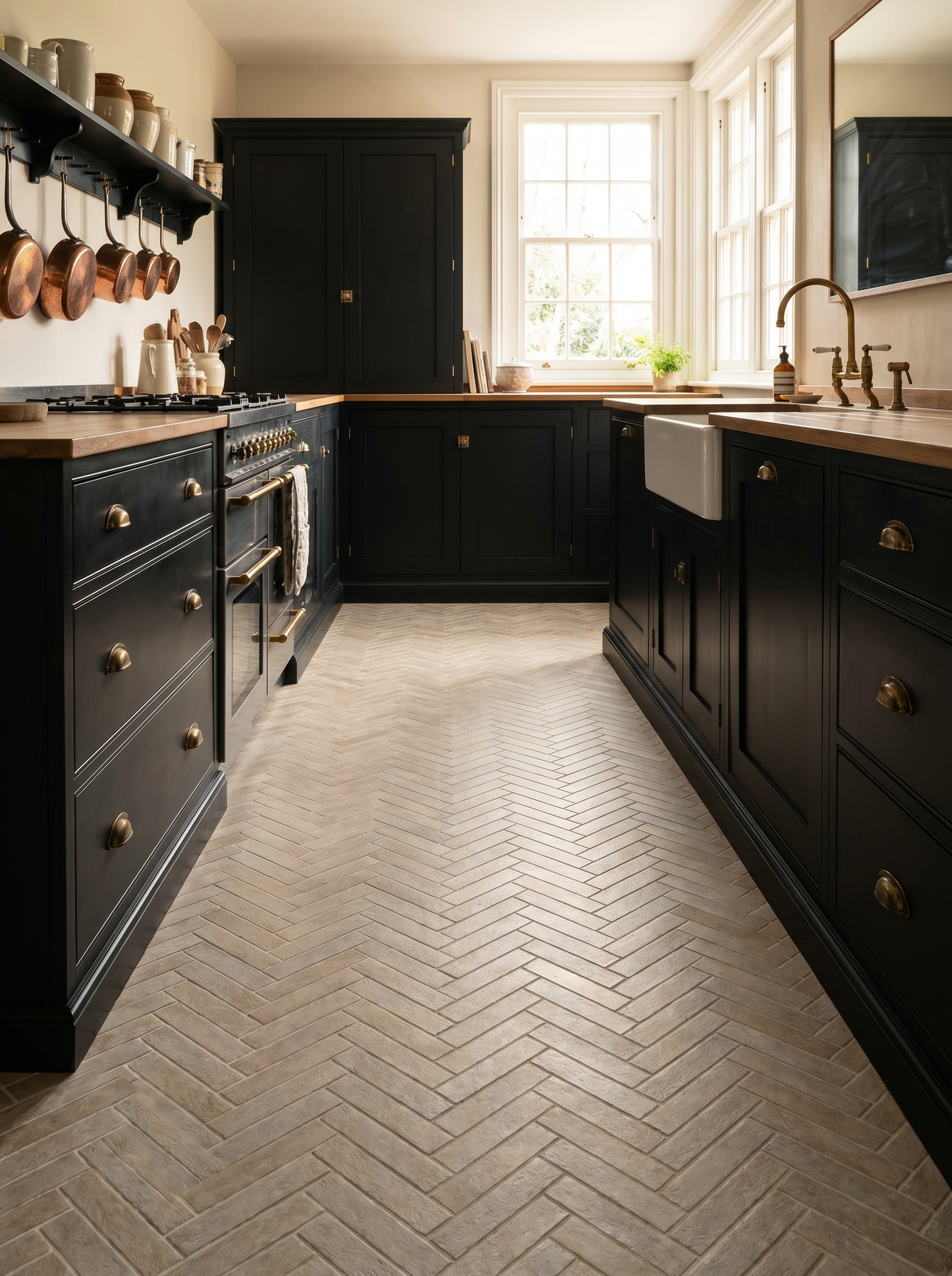 Selborne Weathered Porcelain Parquet