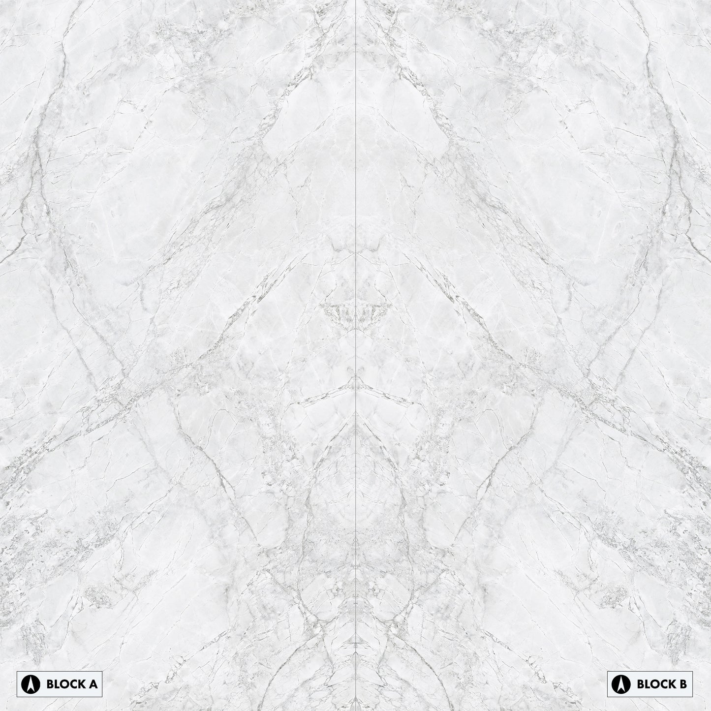 Marmi Super White Bookmatched (Naturale)