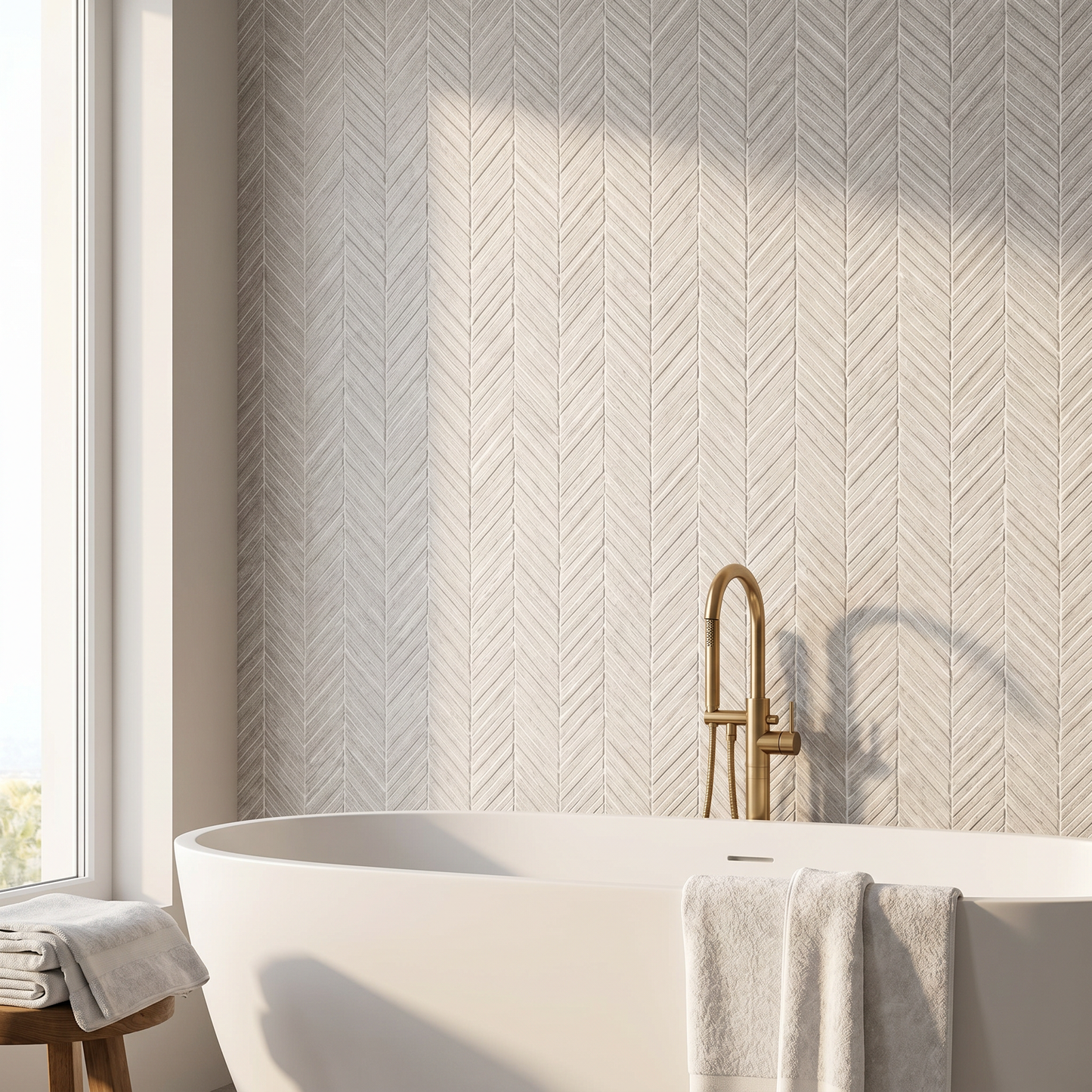 Textura 3D Chevron Bone