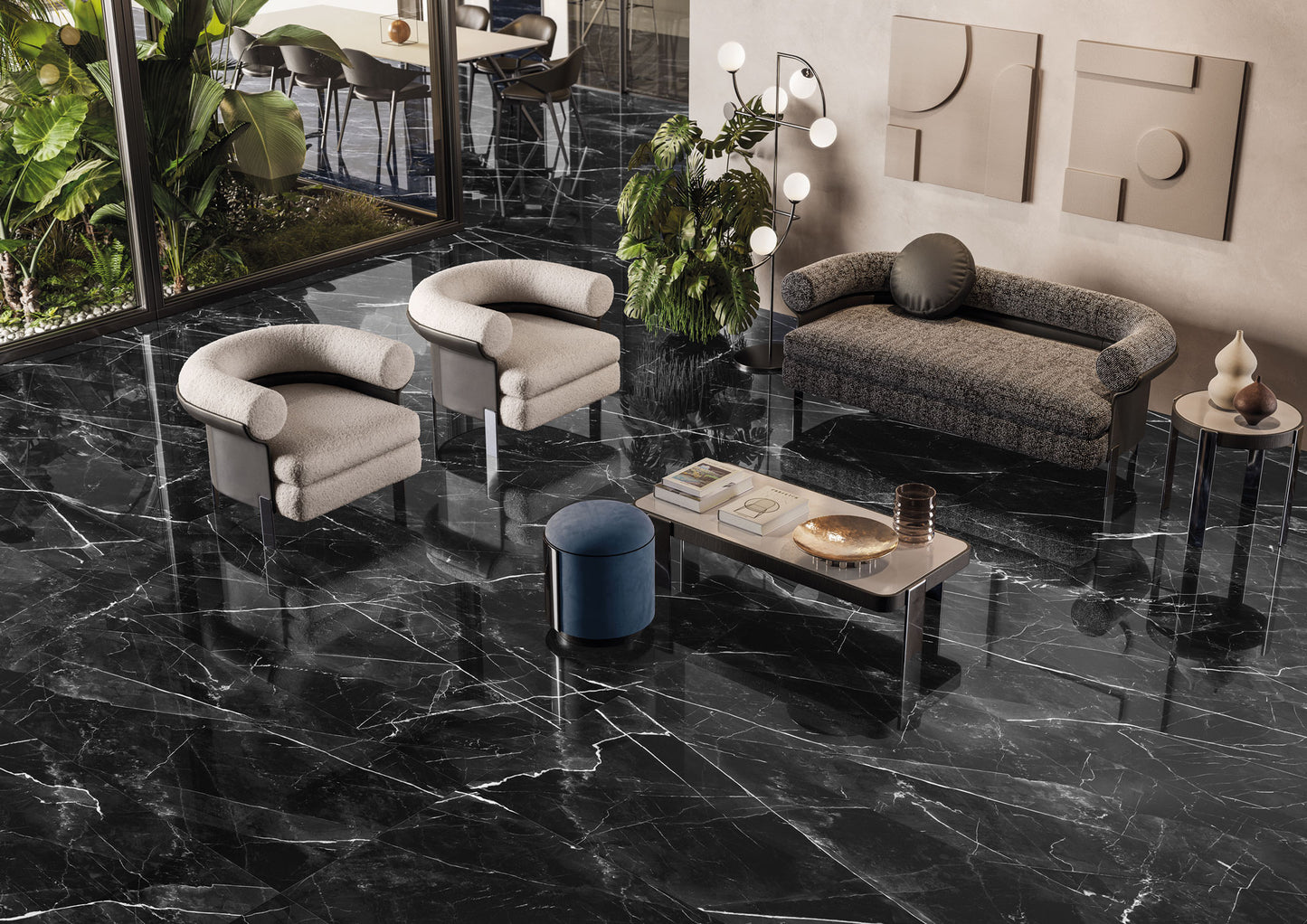 Marmi Calacatta Black (Naturale)
