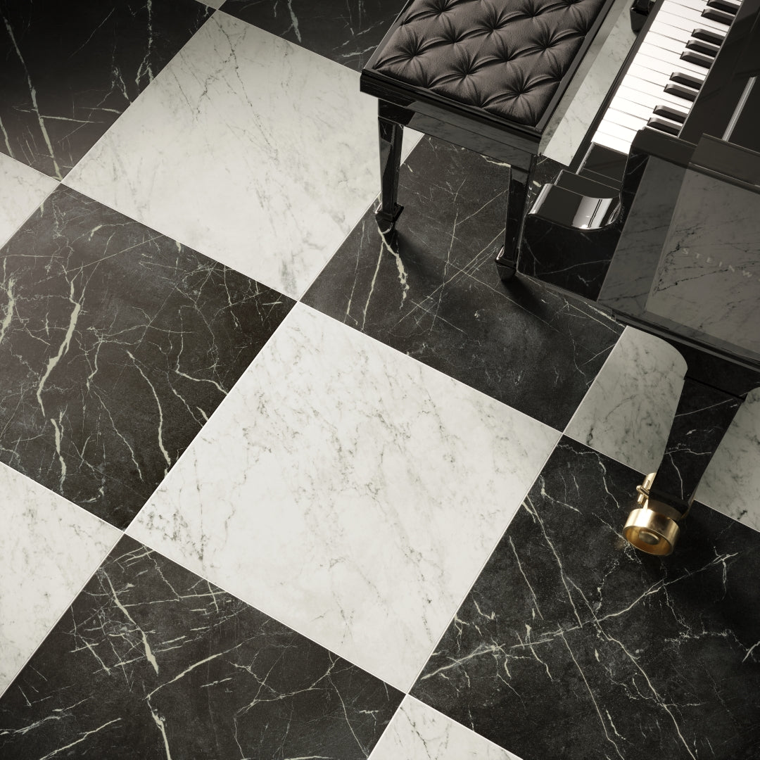 Classique Marble Nero Marquinia Porcelain