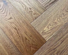 Oak Herringbone Light Smoked Brushed Oiled Rustic T&G 15/4