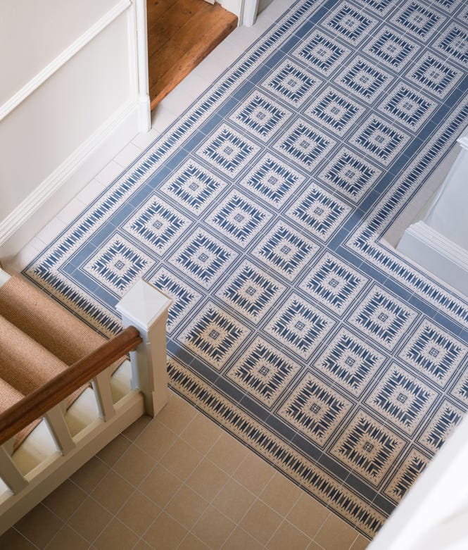 Aventuras Porcelain Linen Field Tile 