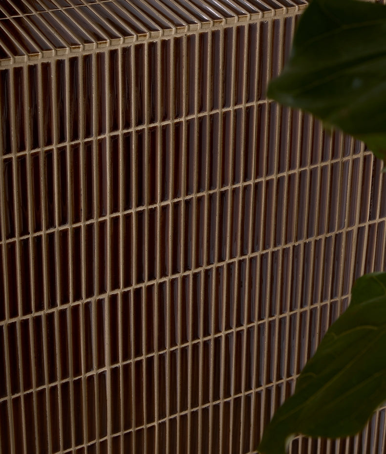 bamboo-porcelain-mosaic-caramel-gloss-finish