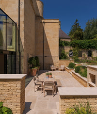 Buscot Limestone Paving Tumbled & Etched Finish