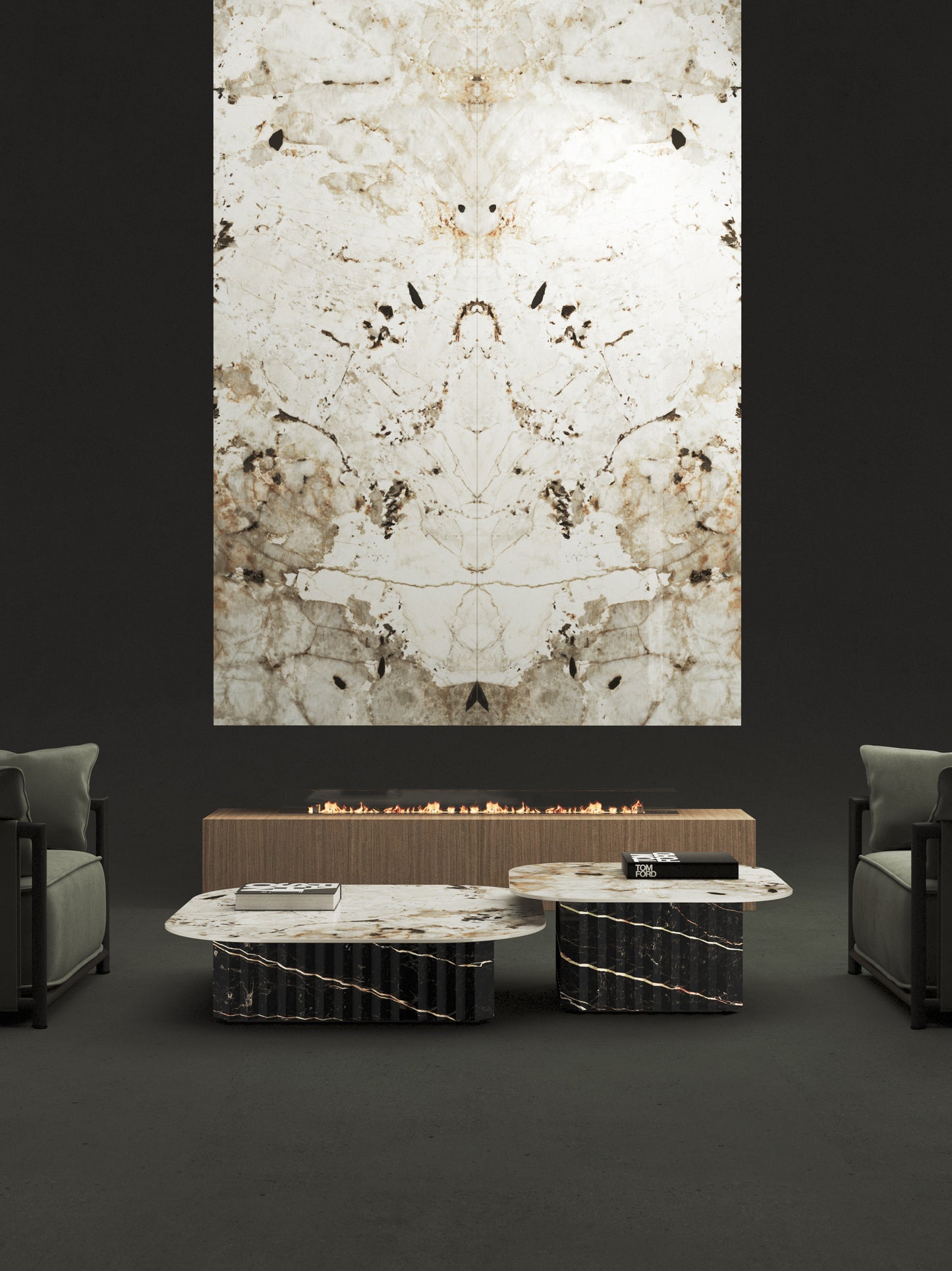 Marmi Tundra Bookmatched (Glossy)