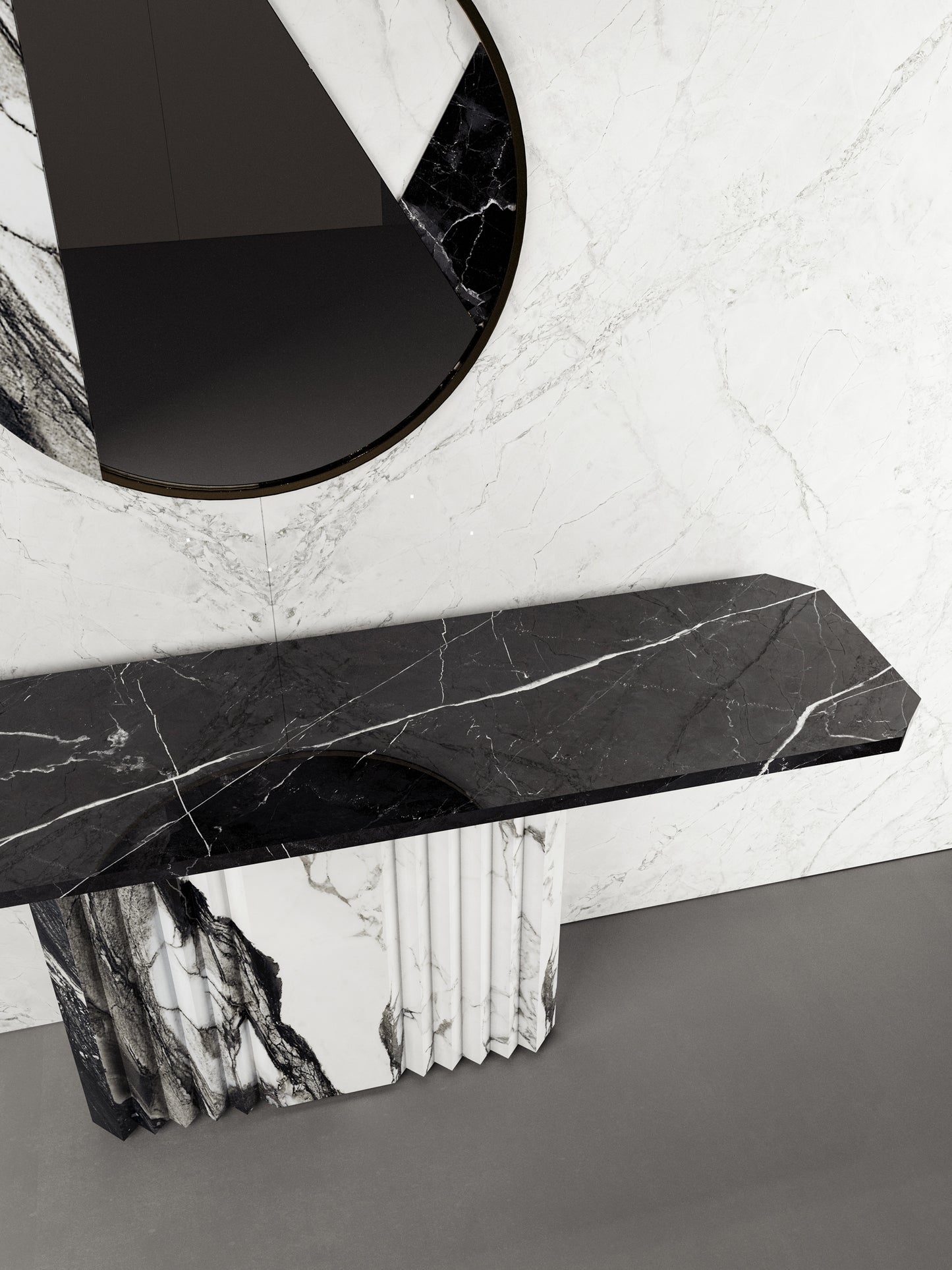 Marmi Calacatta Black (Naturale)