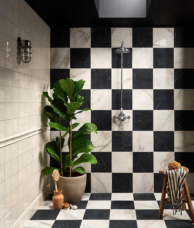 East Village Porcelain Bianco