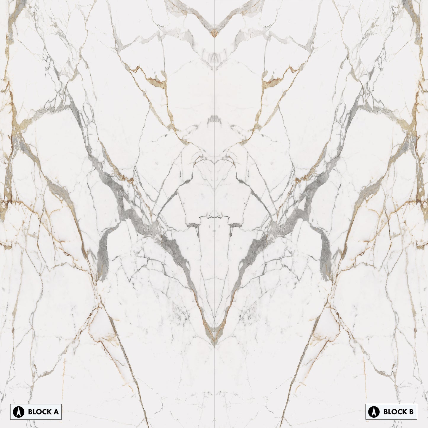 Marmi Eternal Gold Bookmatched (Glossy)