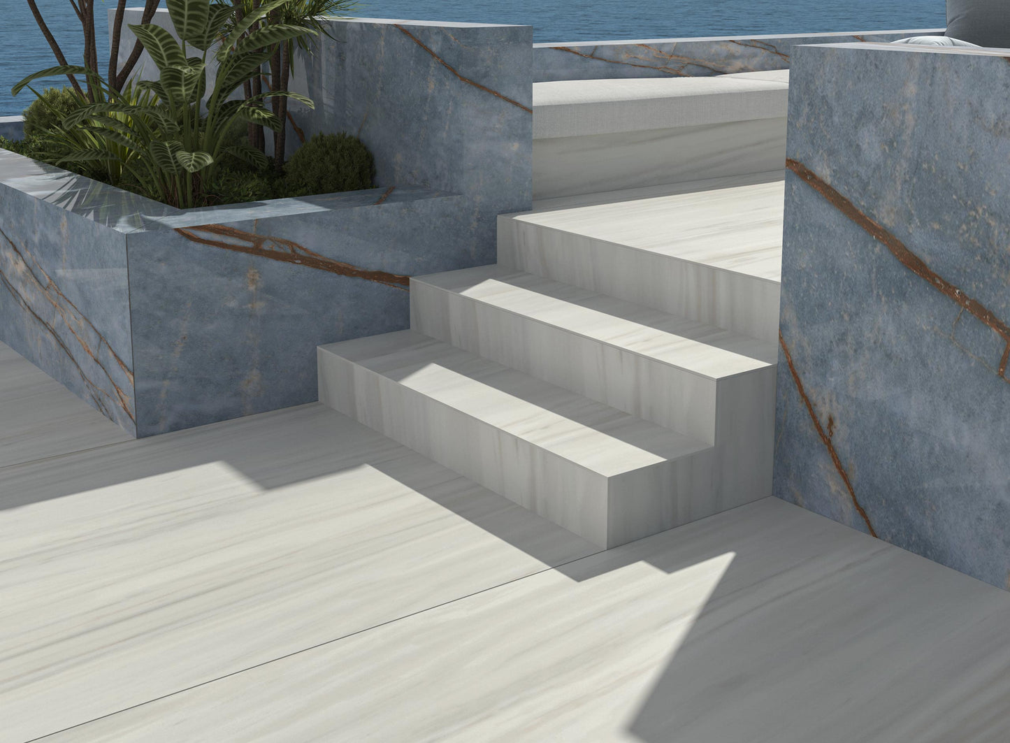 Marmi Heritage Azure (Matte)