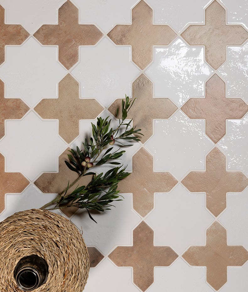 Fez Porcelain Cotto Cross