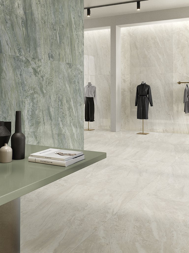 Crystal Vein Ivory Polished