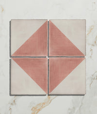 STUDIO Jamboree Handpainted Coral Tri Handpainted Gloss Finish