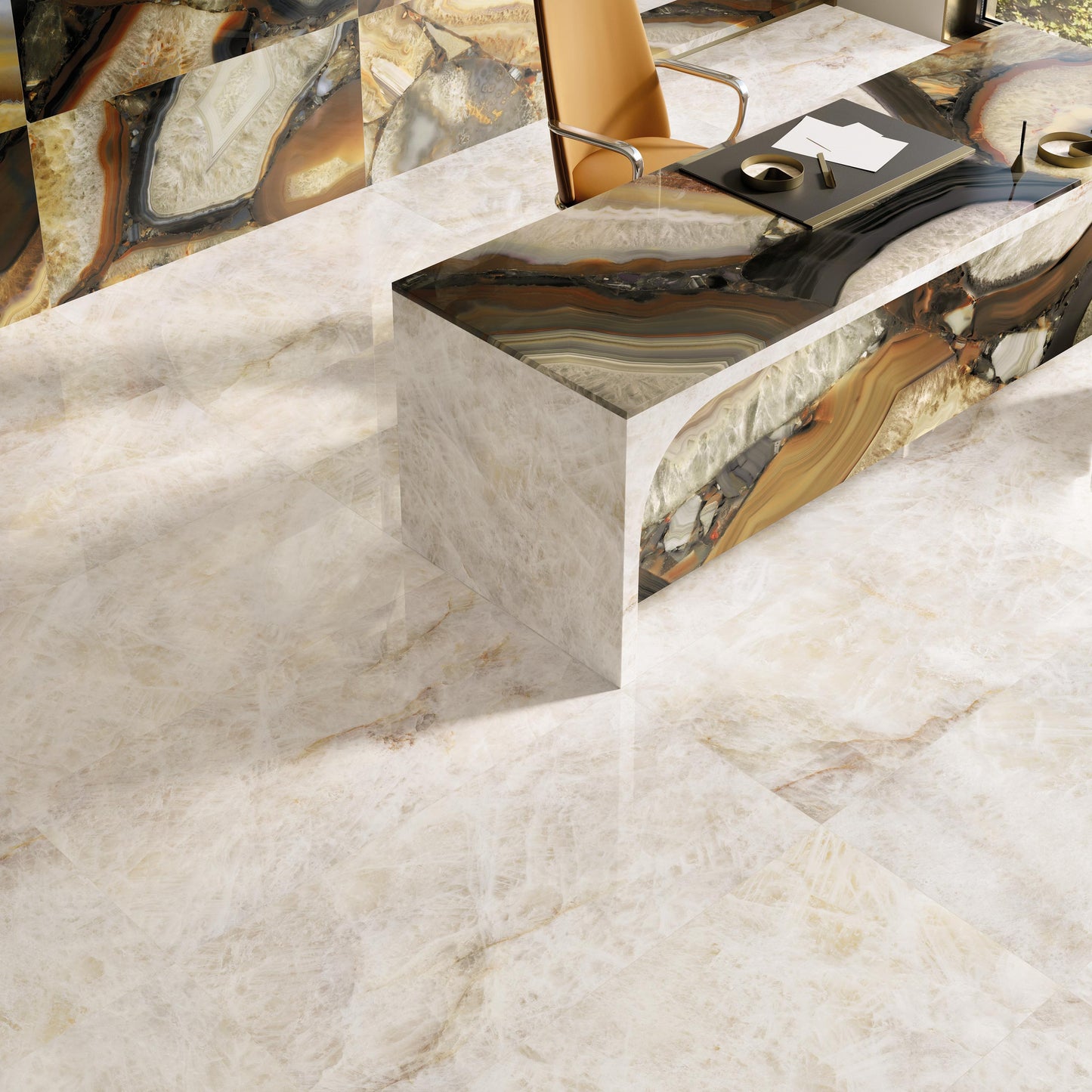 Marmi Crystal Ambra (Full Lappato)