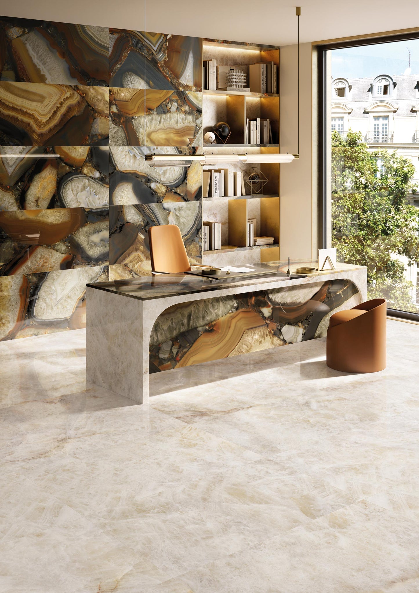 Marmi Crystal Ambra (Full Lappato)