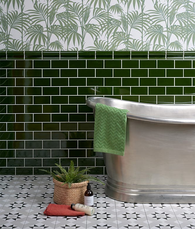 Victorian Style Olive Green Metro Glaze Crackle Glaze Finish